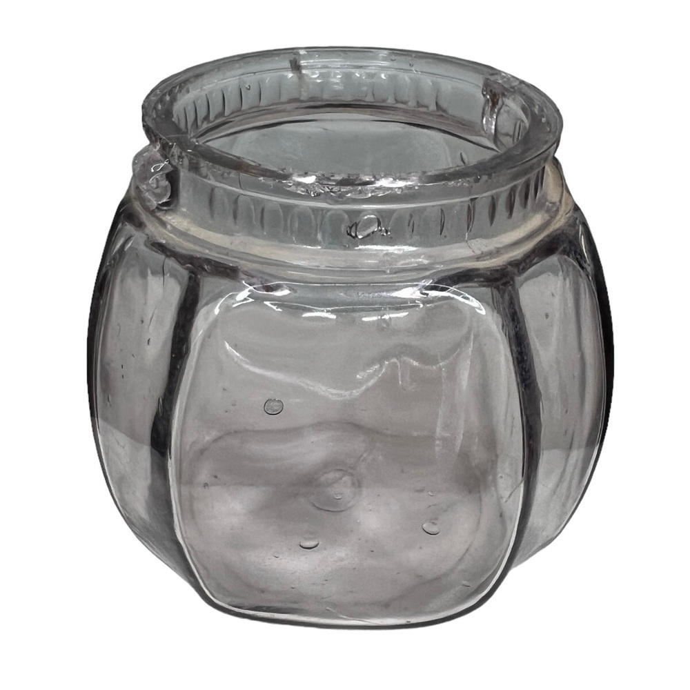Vintage General Store Tobacco Candy Jar Purple Tint No Lid